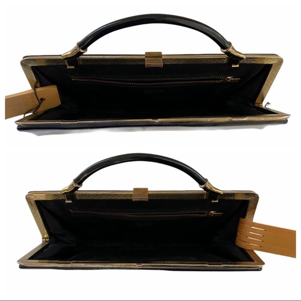 Dover Patent Leather Vintage Purse - Picture 2 of 15